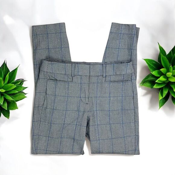 LOFT High Waist Skinny Pants in Glen Plaid - Picture 5 of 11